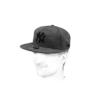 snapback NY grau schwarz Snapback Engineered Plus NY 950 gray black